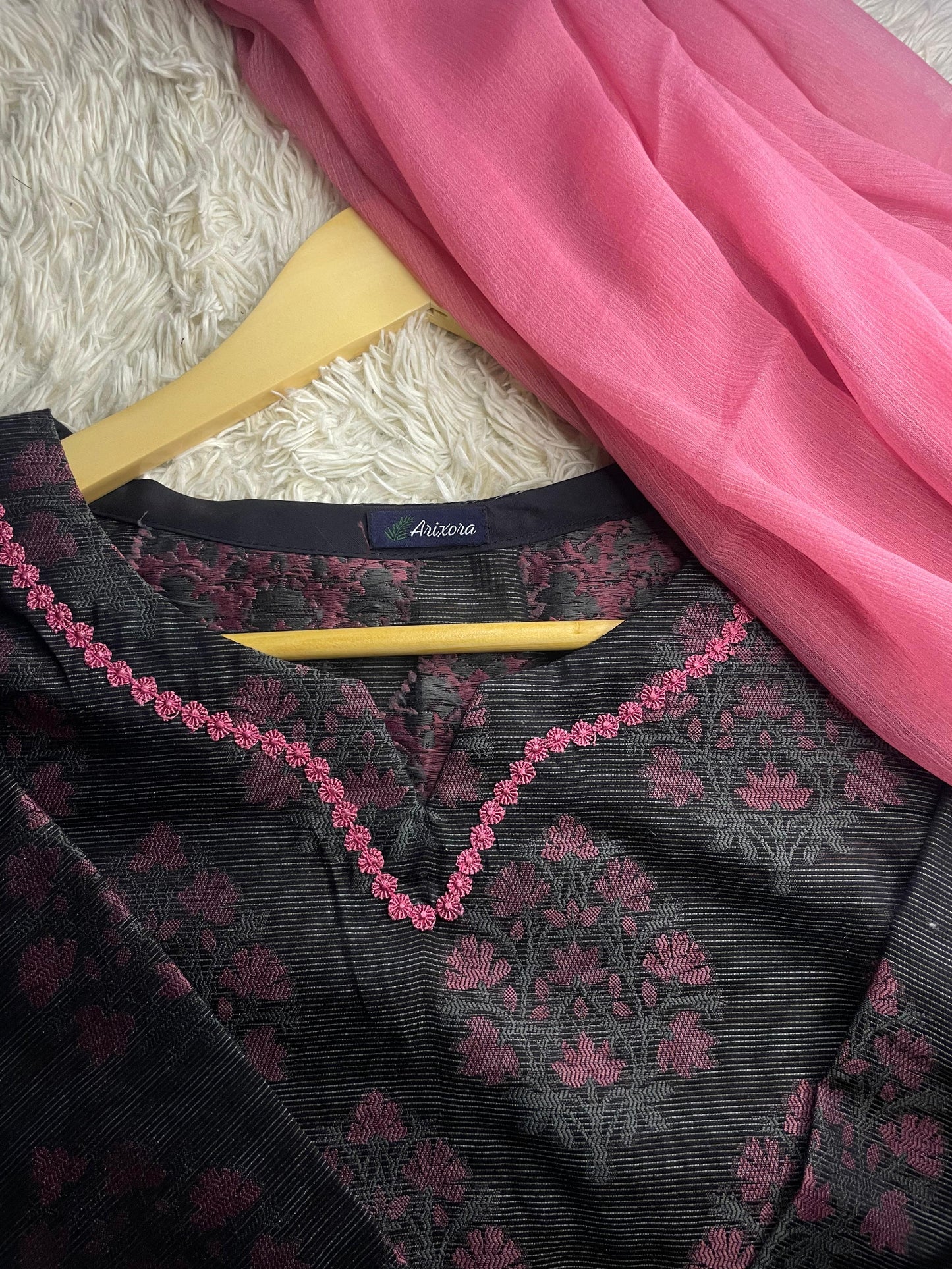 3 Piece - Premium Mesuri Jacquard - Eid Collection + 🎁Free Matching Bracelet