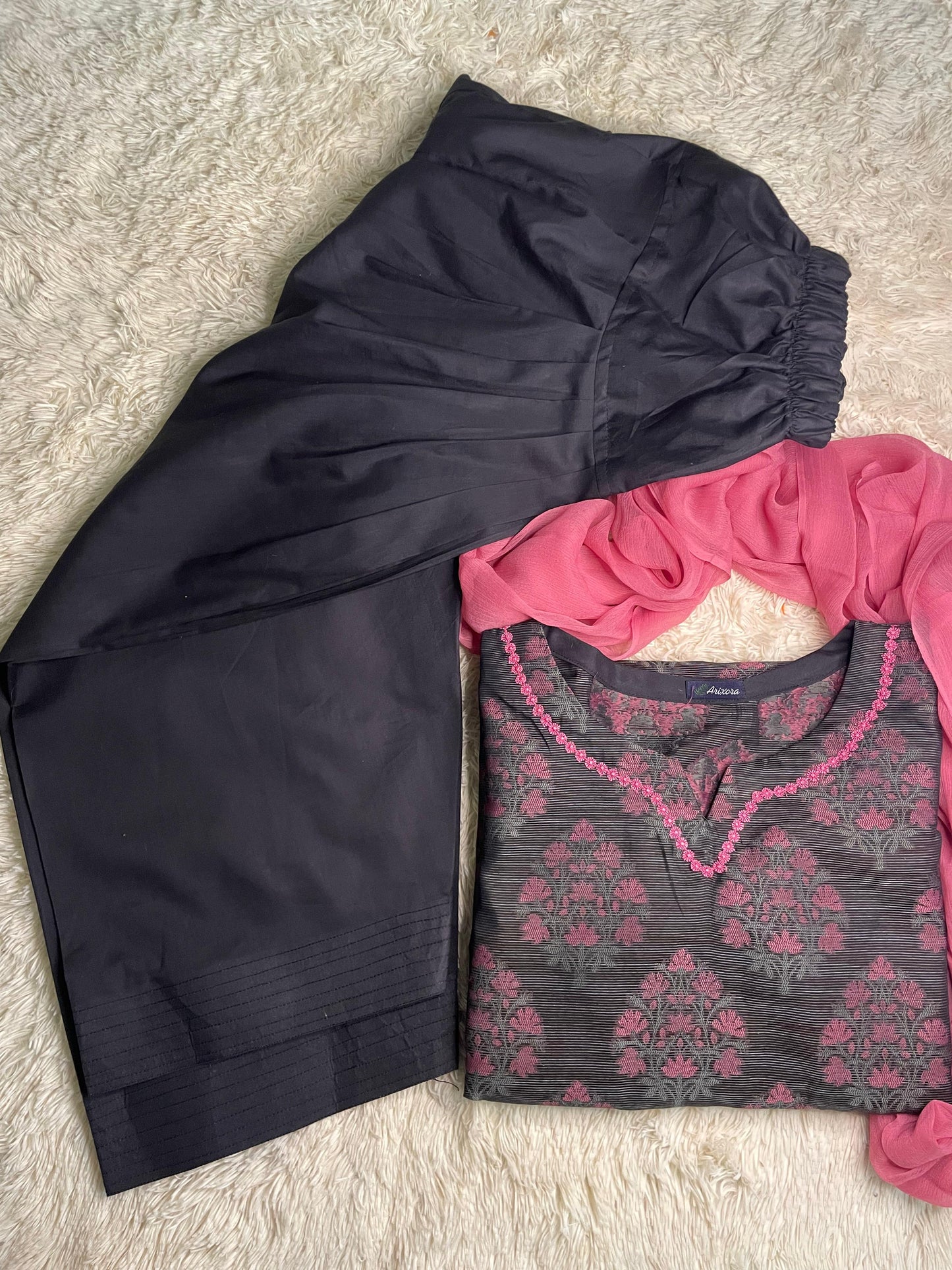 3 Piece - Premium Mesuri Jacquard - Eid Collection + 🎁Free Matching Bracelet